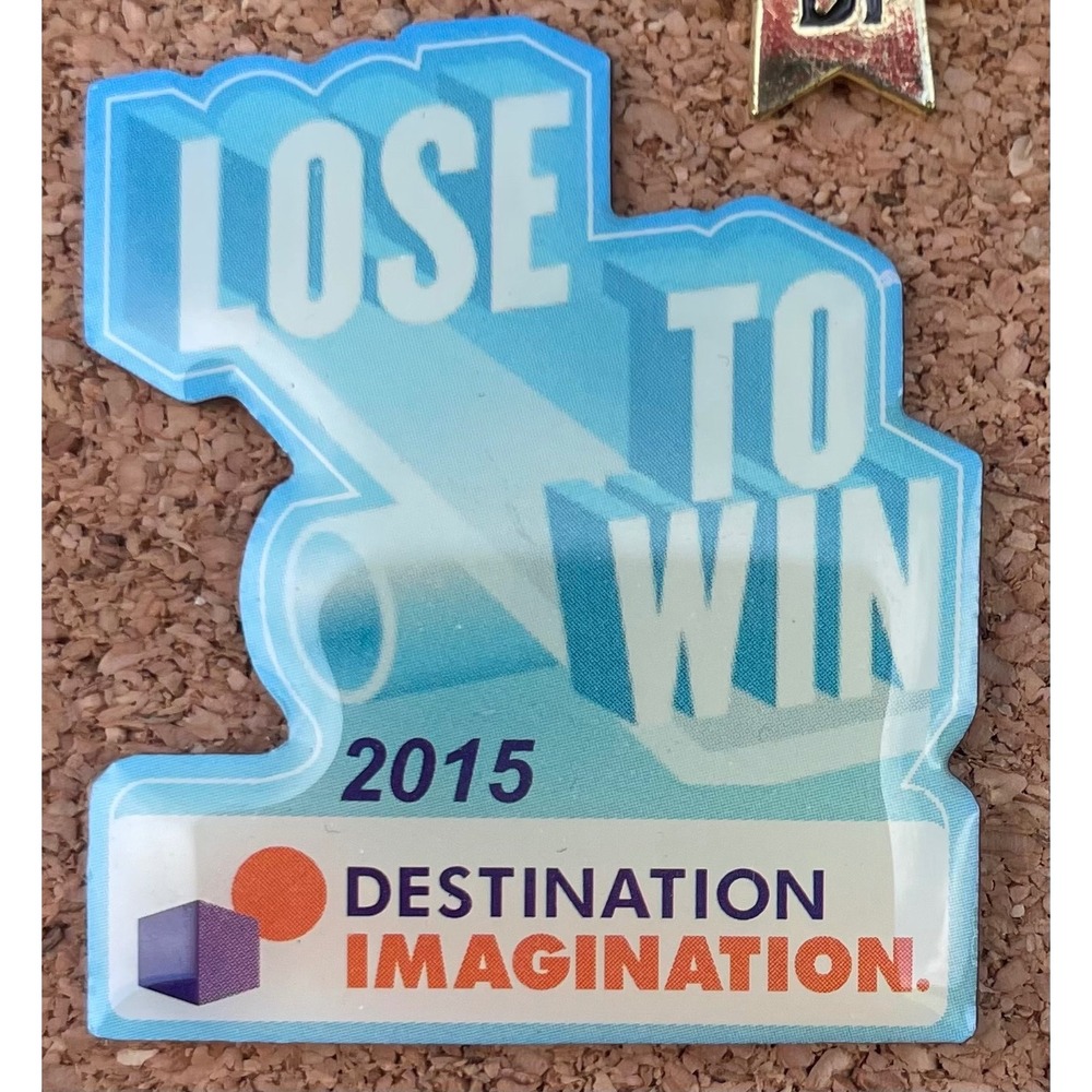 Destination Imagination DI 2015 Trading Pin Lose To Win Structure Challenge